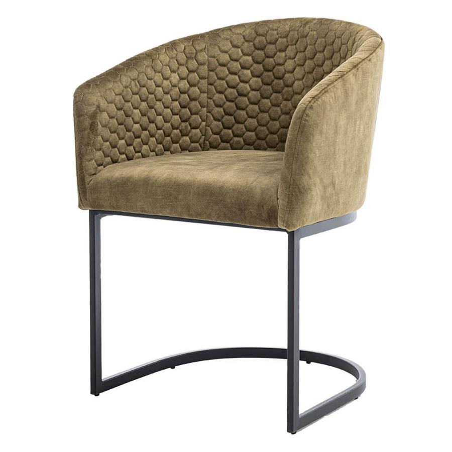 Pellaro Armstoel - fabric Adore 16 Forest green